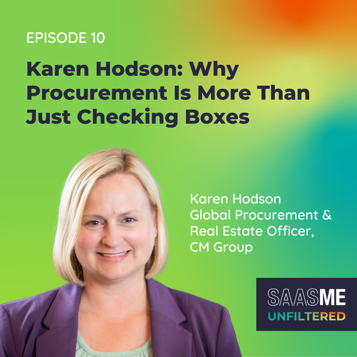 Karen Hodson: Why Procurement Is More Than Just Checking Boxes