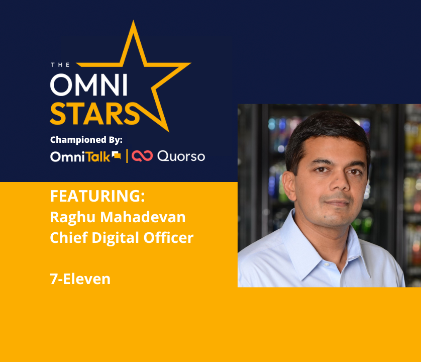 2022 OmniStars Spotlight | Raghu Mahadevan Chief Digital Officer 7-Eleven
