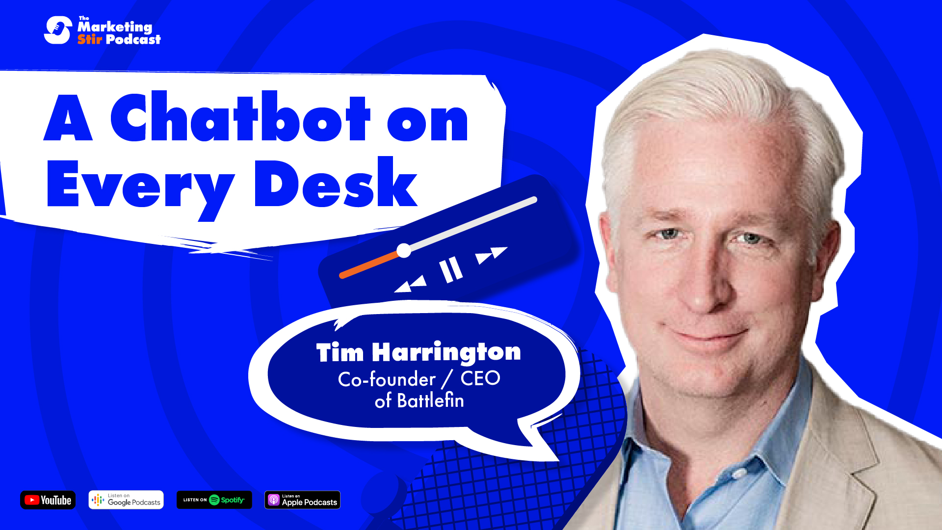 Tim Harrington (BattleFin) - A Chatbot on Every Desk