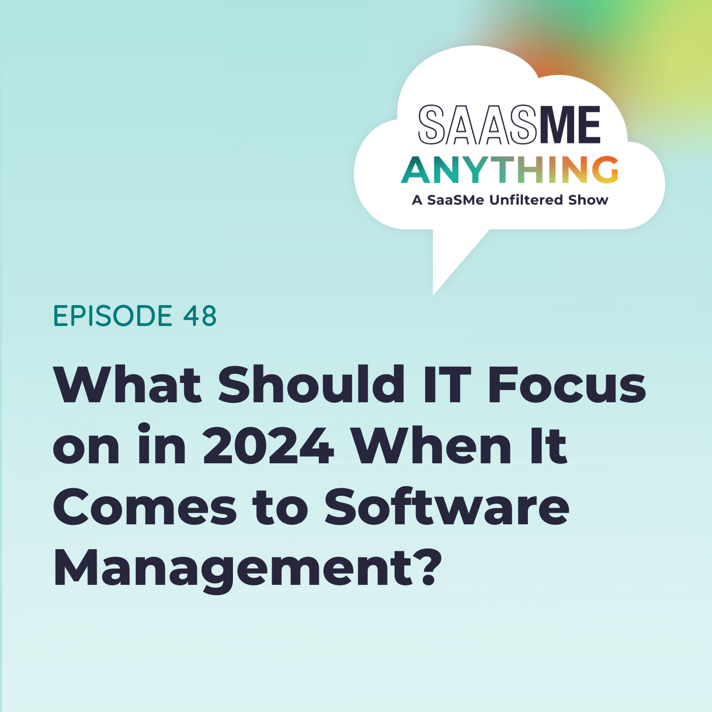 What Should IT Focus on in 2024 When It Comes to Software Management?