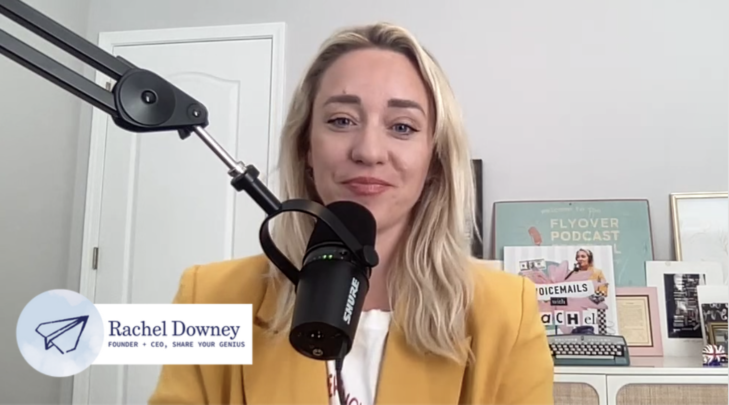 Meet Rachel Downey + Share Your Genius