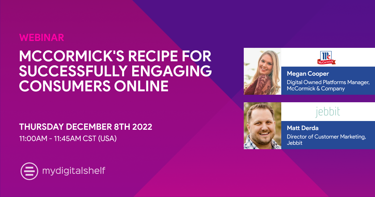 McCormick's recipe for successfully engaging consumers online