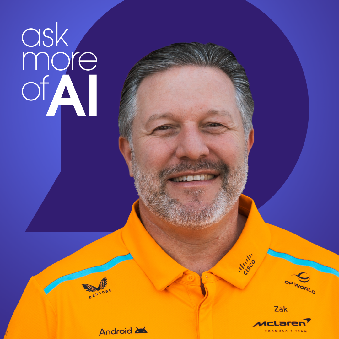 How Racecar Drivers Embrace AI + Data to Win the World's Most Competitive Races feat. McLaren Racing | Ask More of AI with Clara Shih