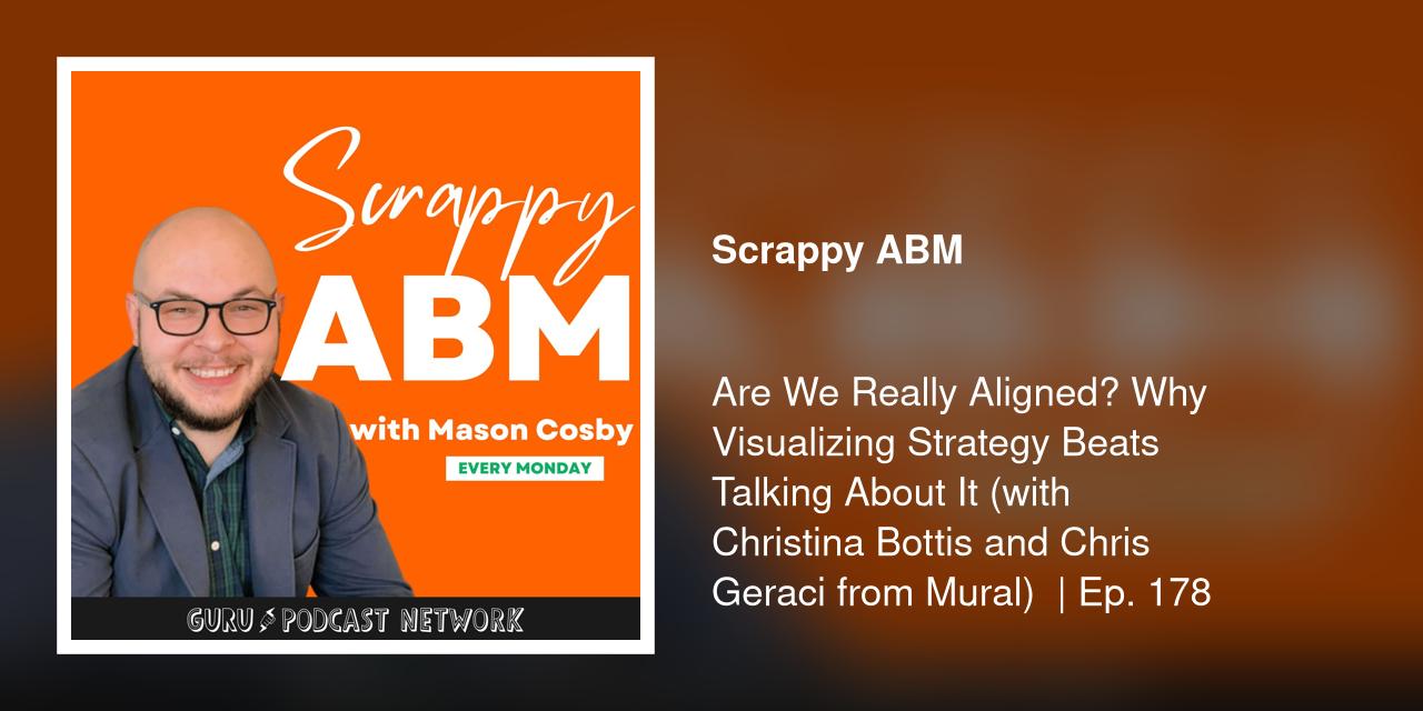 Are We Really Aligned? Why Visualizing Strategy Beats Talking About It (with Christina Bottis and Chris Geraci from Mural)  | Ep. 178